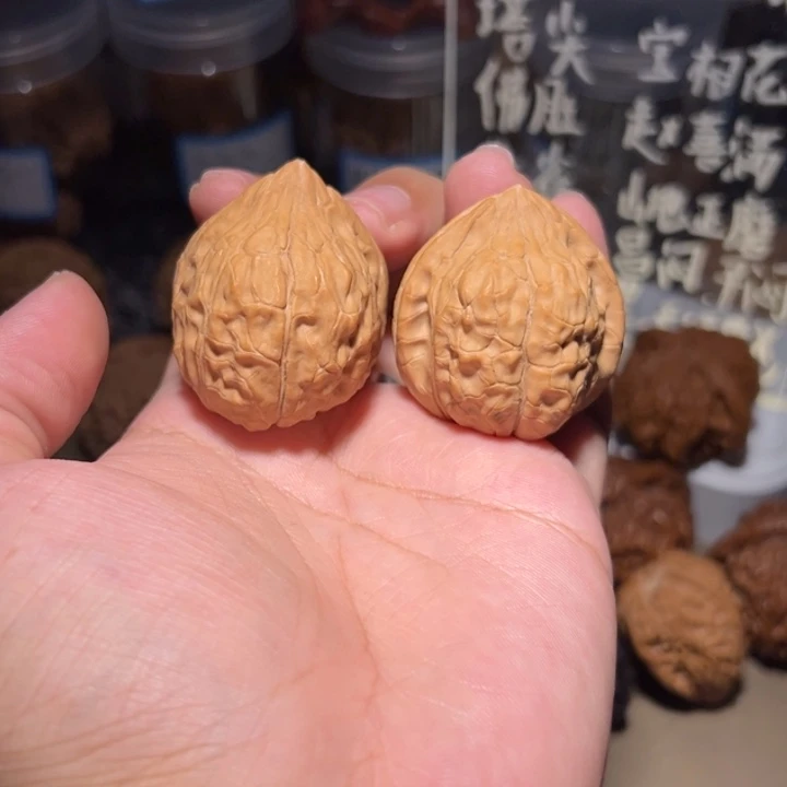 把件文玩核桃35龟甲纹全品一般对