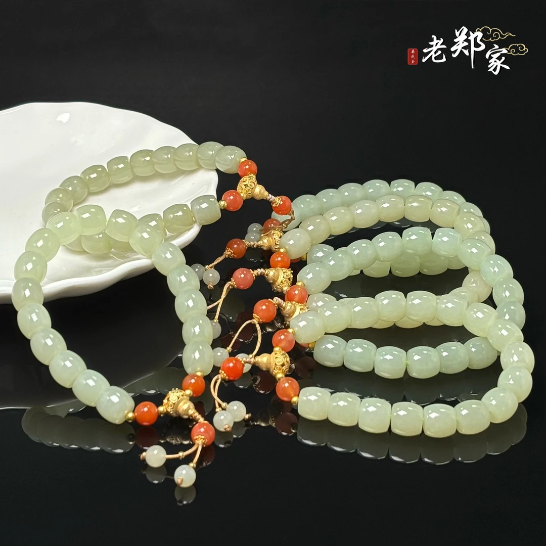 【老郑家】和田玉DIY手串 约10mm 多样性发1件 1956