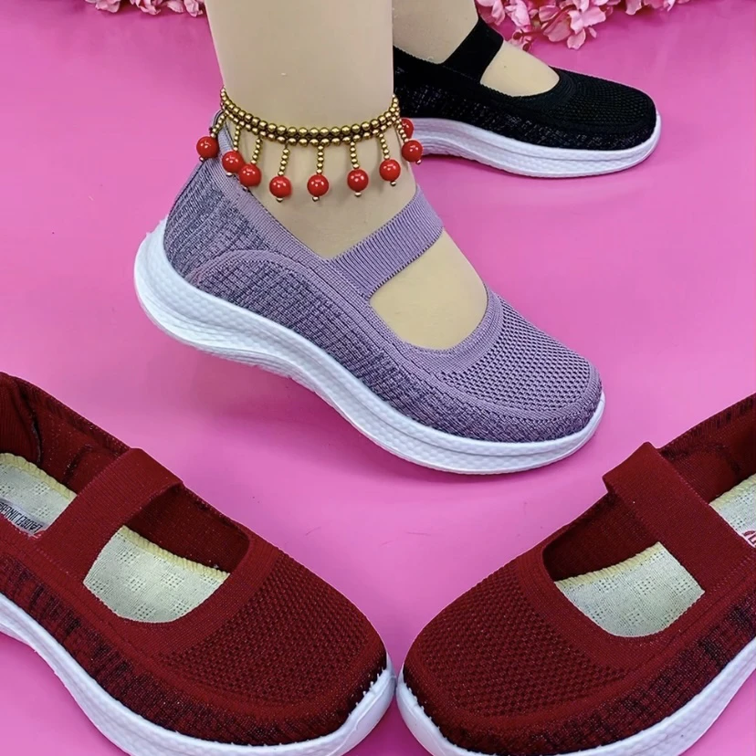 春季新款飞织休闲鞋K69