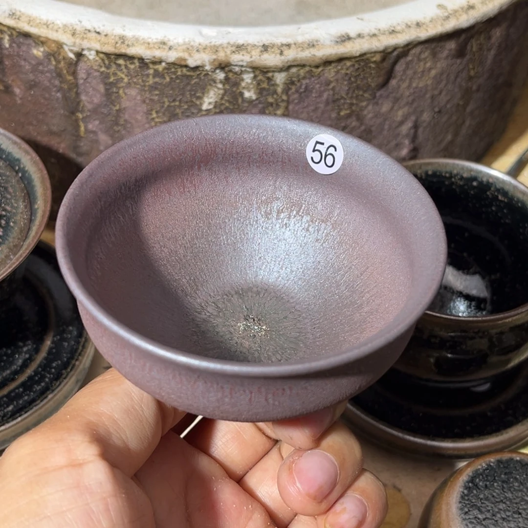 茶盏义兴龙窑坚持真柴烧