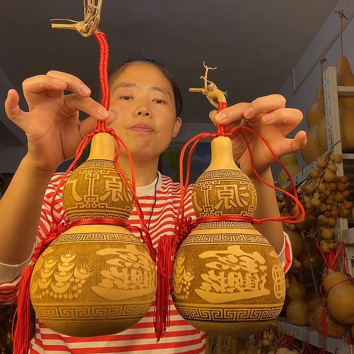 庆****饽天然葫芦一物一图看图片发货