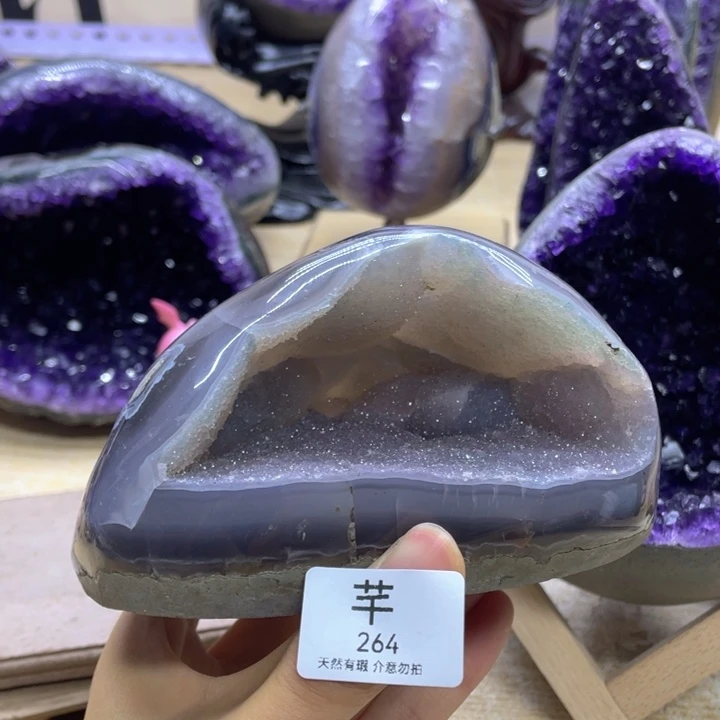 未镶嵌珠宝半成品紫晶