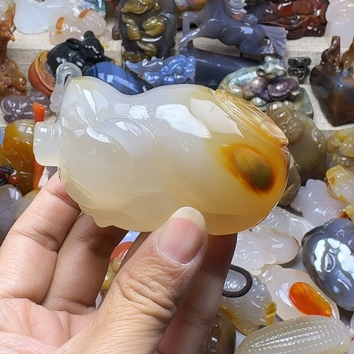 玛瑙/玉髓未镶嵌饰品