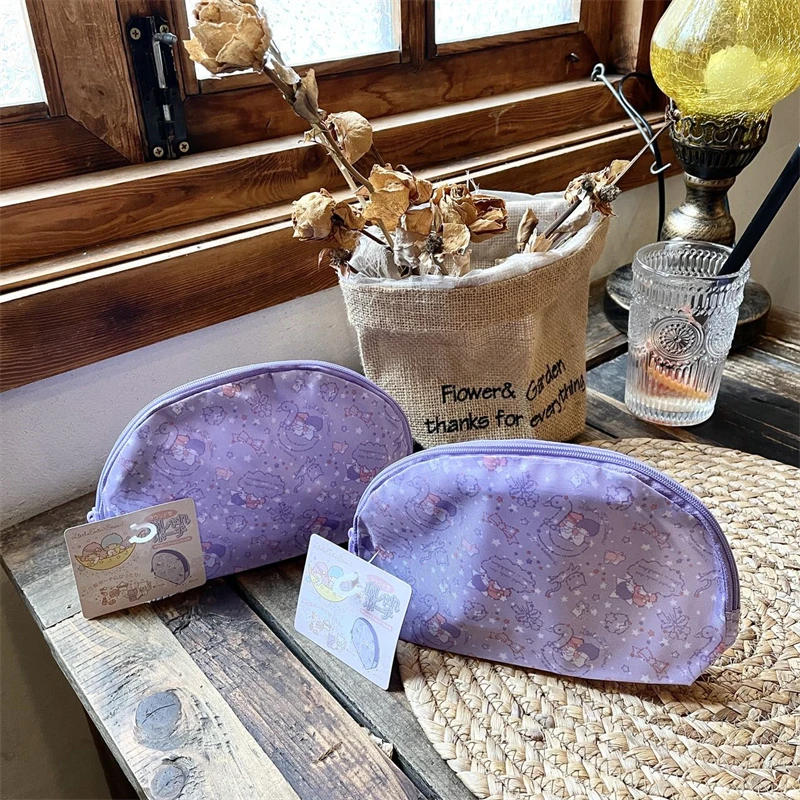 4月1号一98号 清发3个！紫色收纳包贝壳收纳包化妆包