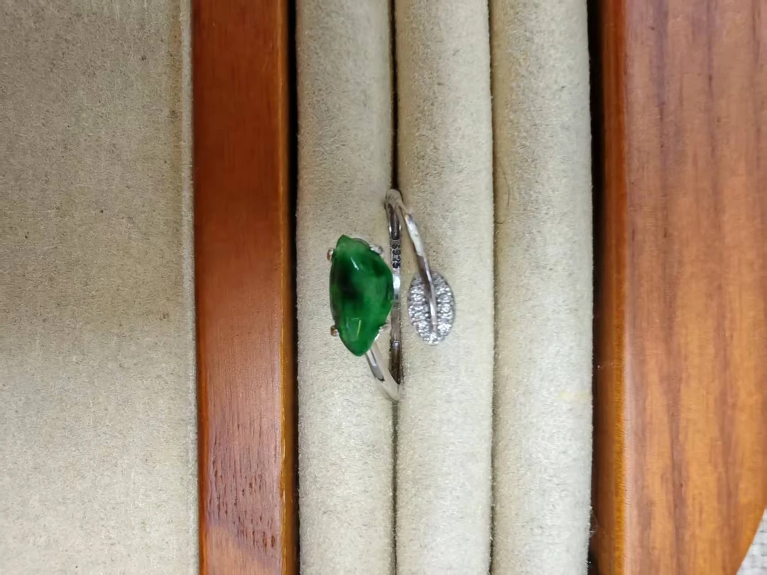 翡翠银925戒指13