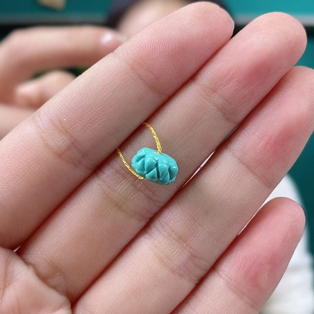 未镶嵌绿松石珠宝奇石