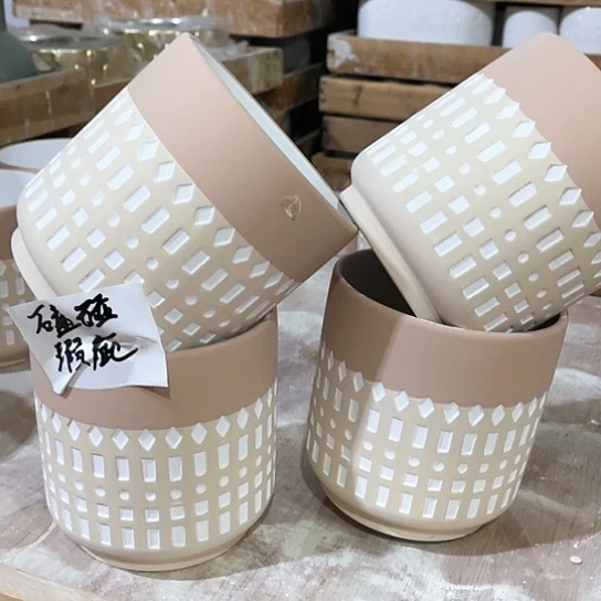 陶瓷外贸尾货多肉绿植陶瓷花盆