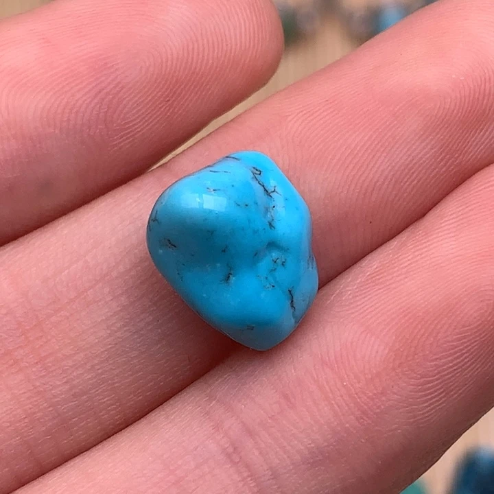 未镶嵌绿松石珠宝奇石