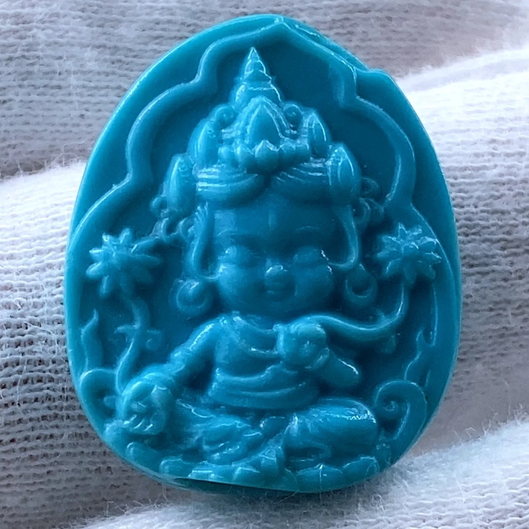 未镶嵌绿松石珠宝奇石