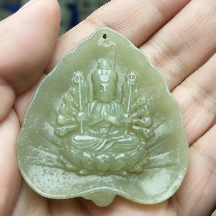 和田玉（青白玉）未镶嵌颈饰