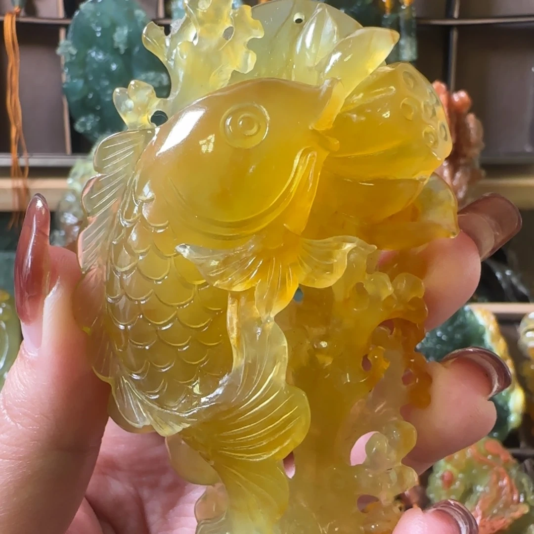 蛇纹石玉合金颈饰福*