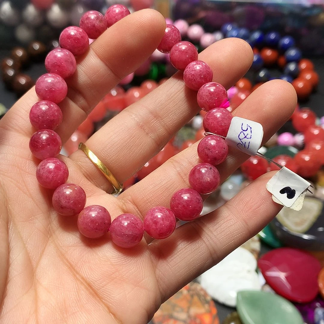 未镶嵌手串玛瑙/玉髓卡9阿根廷红纹