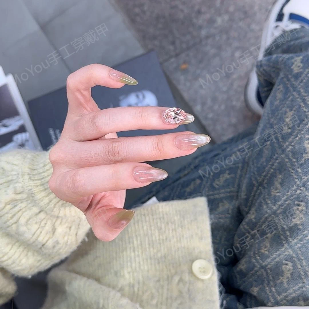 【绿芭乐】——MoYou原创手工设计穿戴甲