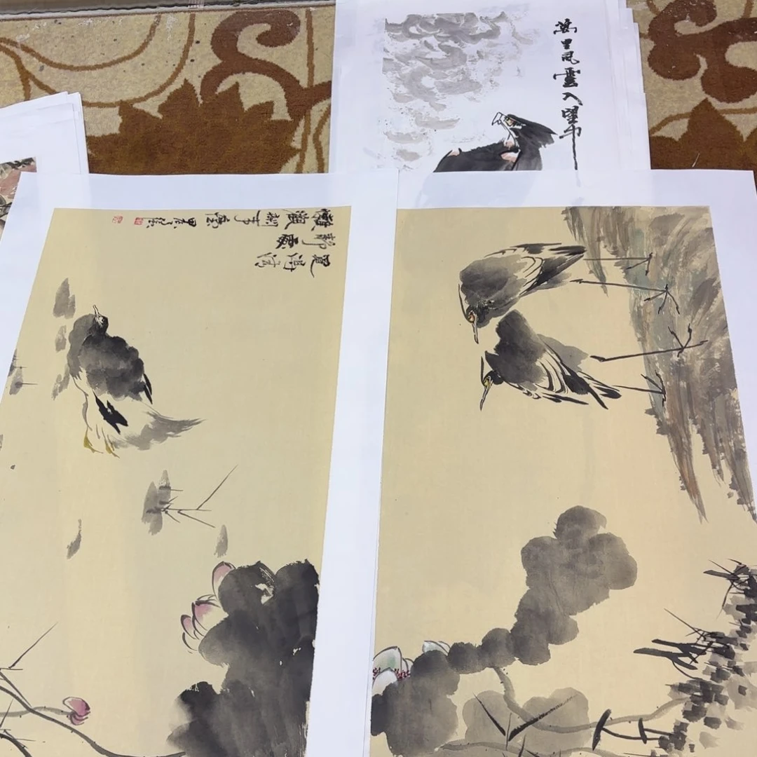 国画贩****计代志强三尺李欣主播