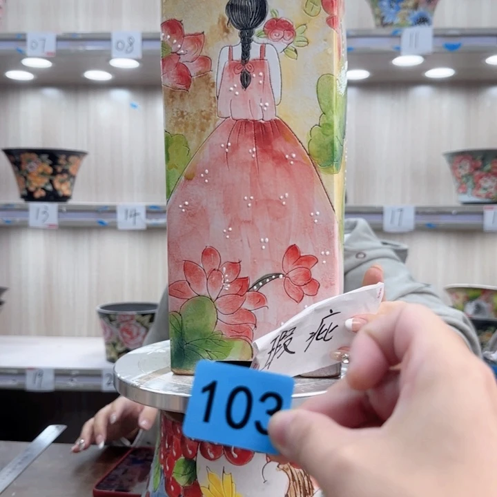 紫砂花盆瑕疵瑕疵