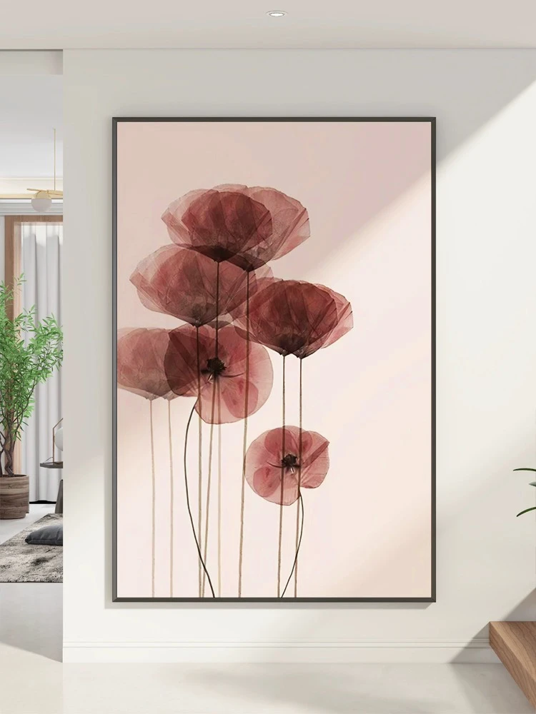 【千千遇枝】手工砂岩装饰画肌理感客厅玄关装饰画抽象装饰画轻奢