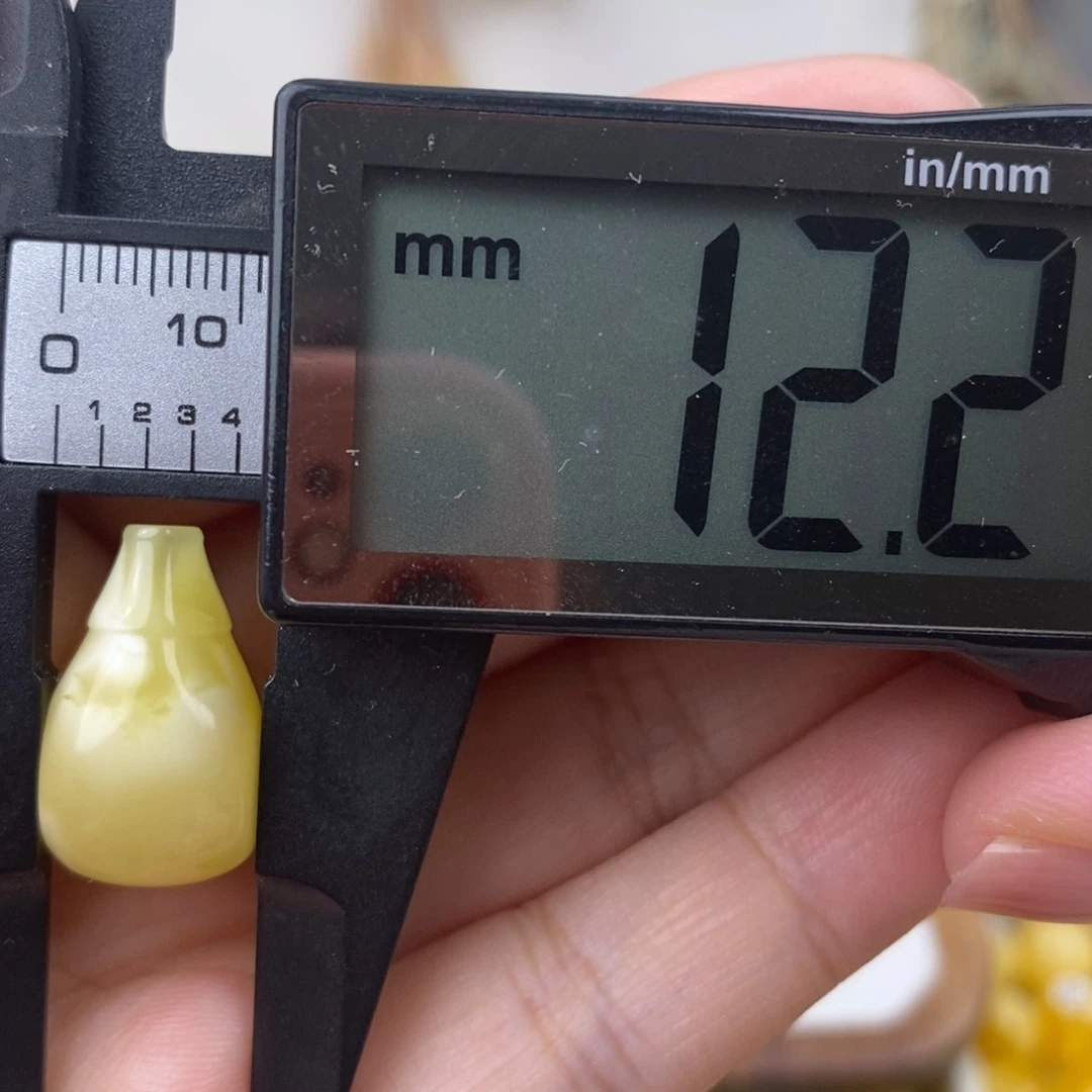 未镶嵌琥珀裸石蜜蜡三通