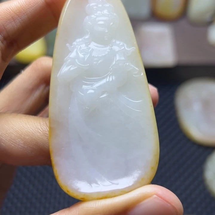 颈饰未镶嵌和田玉