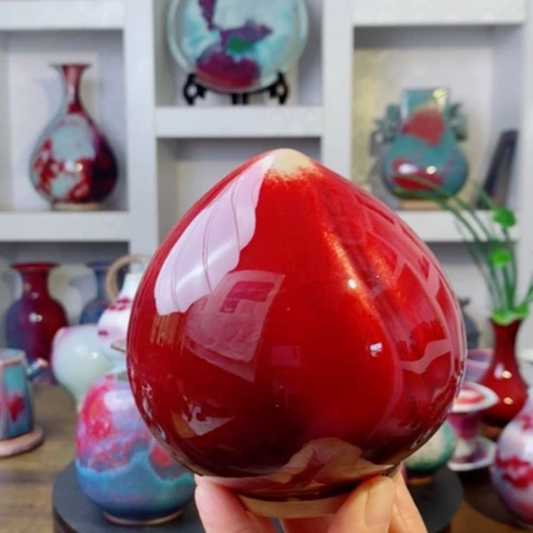 瓷片禹州神后钧瓷原产地~