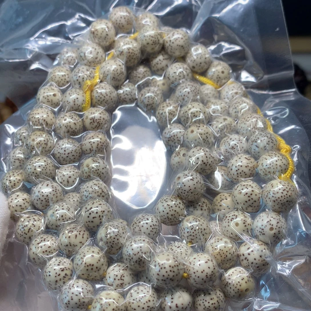 吊坠星月菩提10正圆珠全品脖挂细星