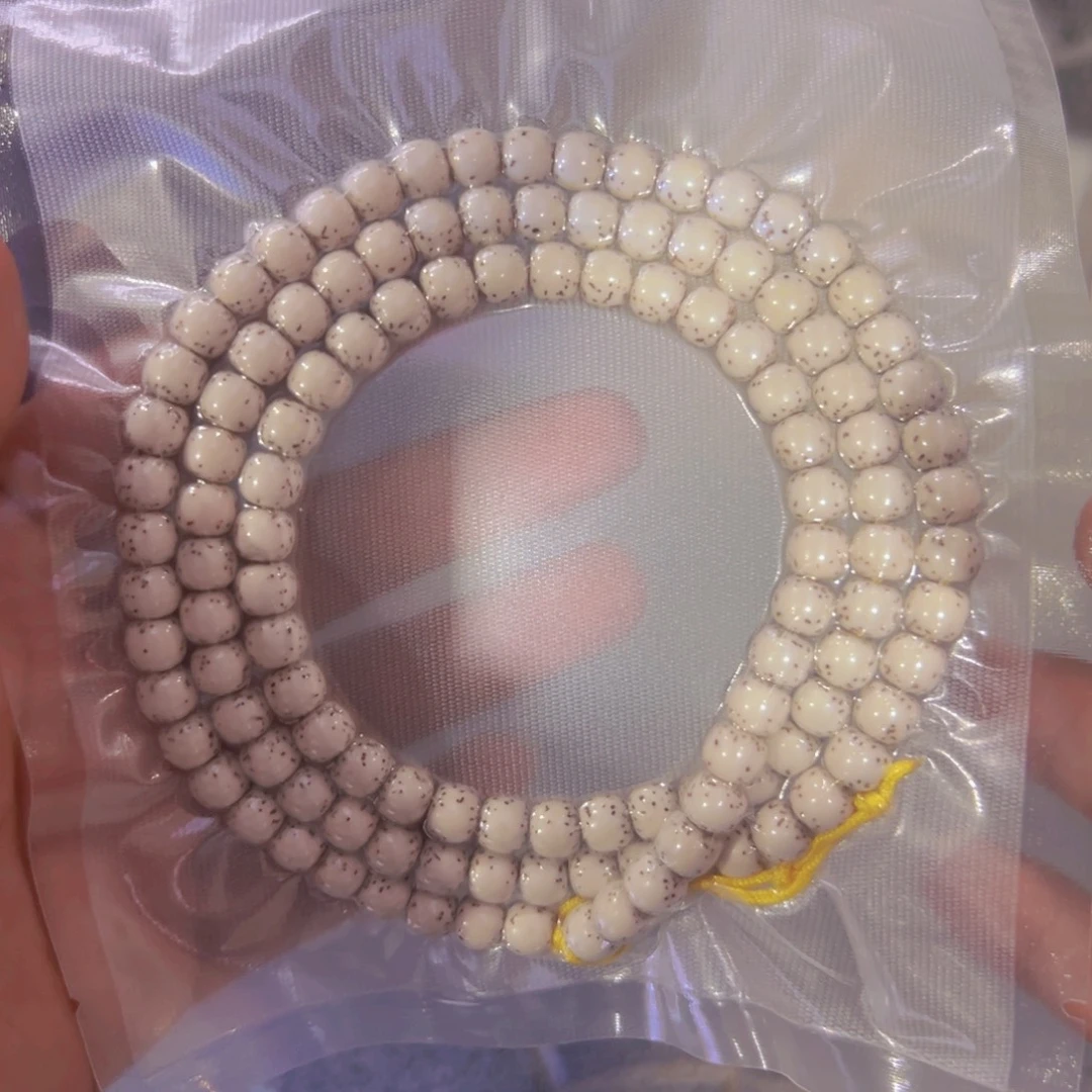 星月菩提手串星月原生态8m河豚长串