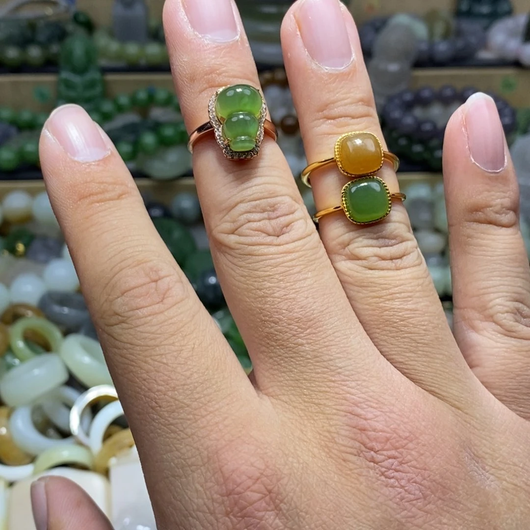 和田玉（糖玉）颈饰未镶嵌S****8