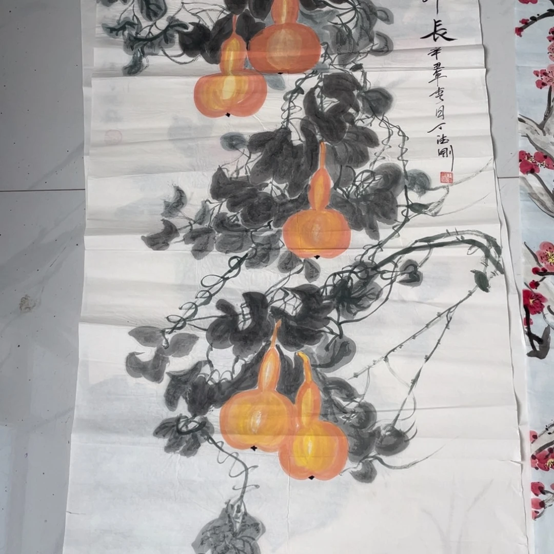 国画胡小春老师绘画