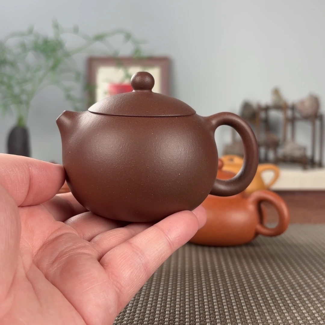 紫砂茶壶黄龙山原矿紫砂壶180