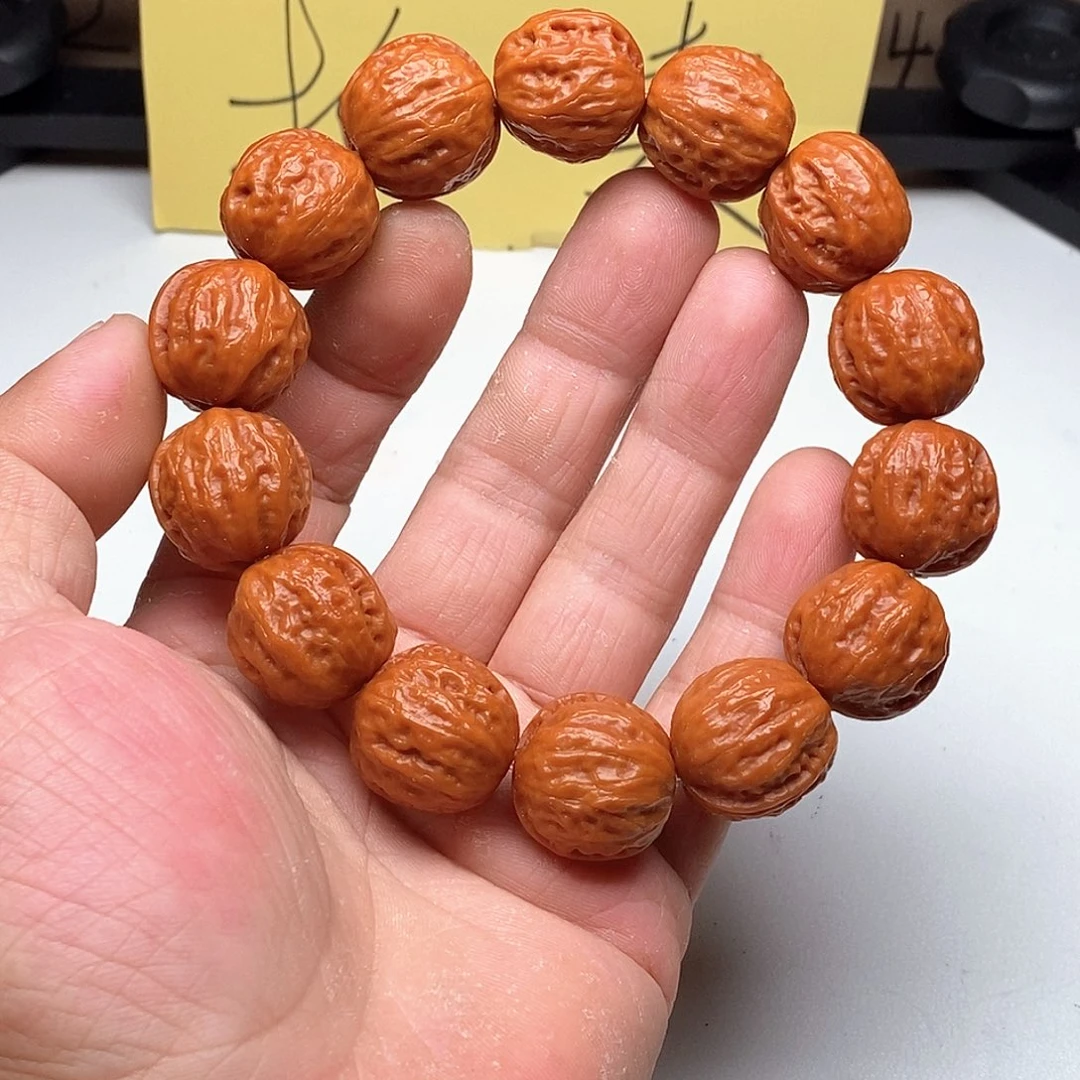 枣木文玩核桃2.1红皮
