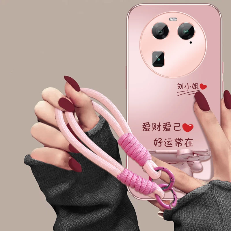 适用于OPPOfindx6手机壳爱财爱己AG磨砂百家姓超薄防摔手机壳