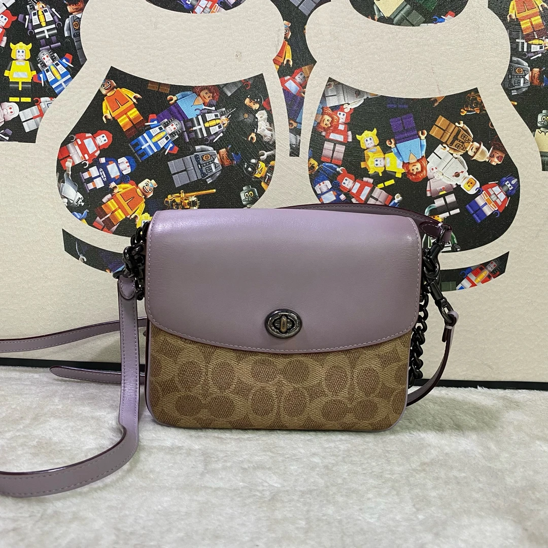 95新 COACH/蔻驰 21313斜挎包19×16