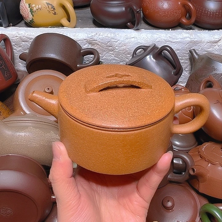 紫砂茶壶宜兴原矿紫砂壶170