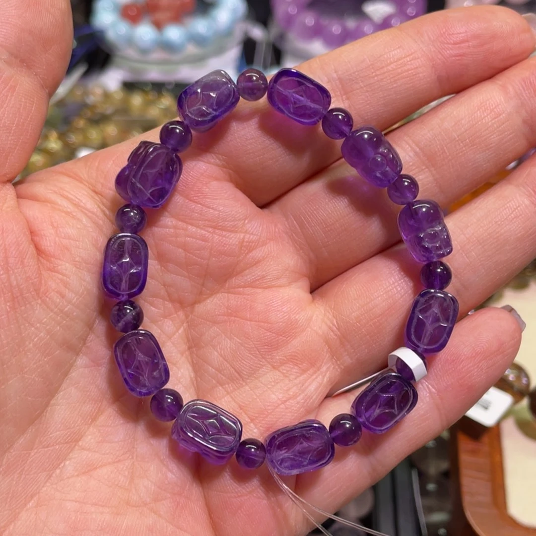 水晶手链未镶嵌紫水晶貔貅