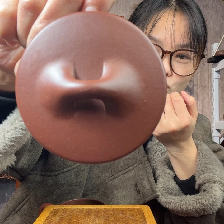 茶杯紫砂老***鱼原矿紫砂杯