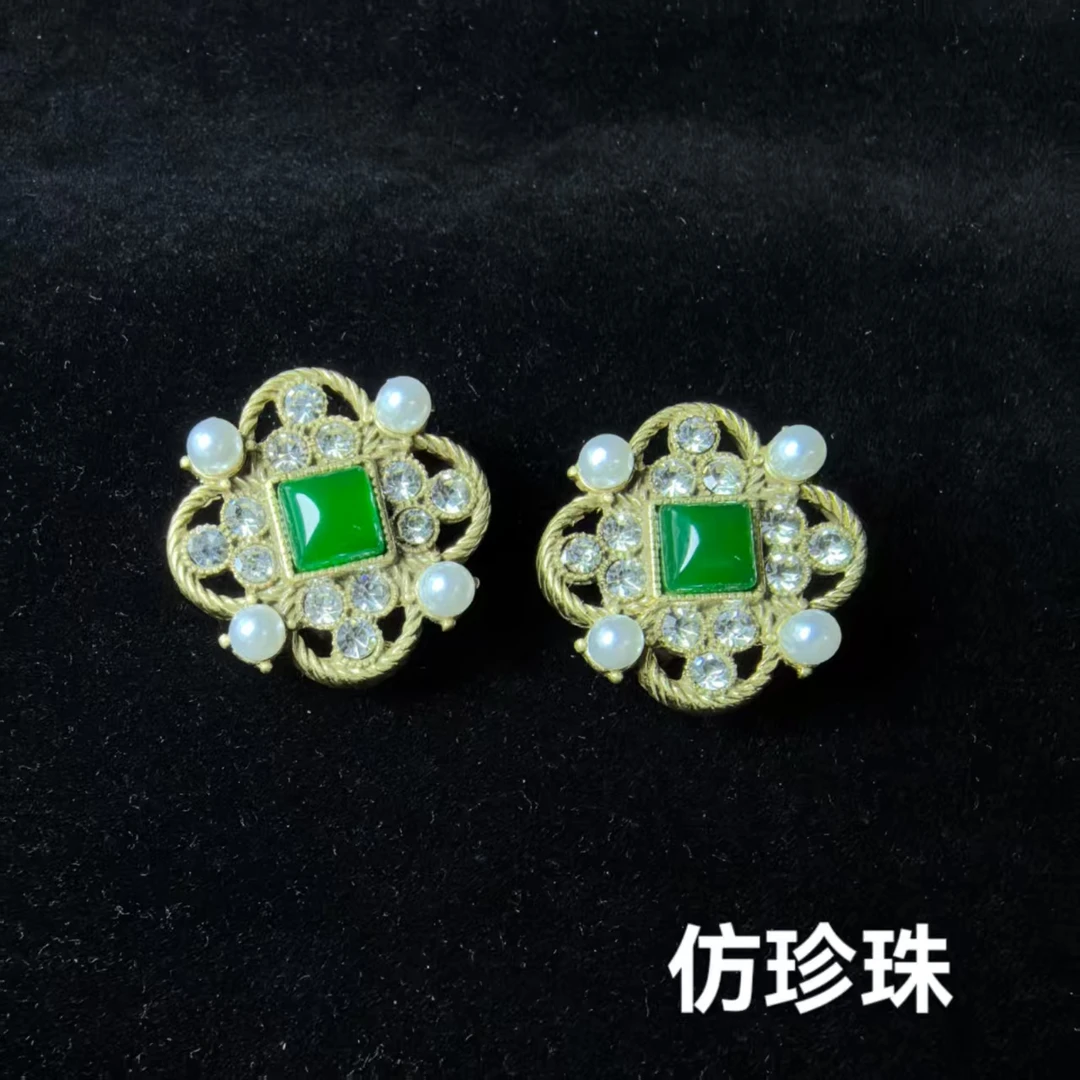 铜合金亚克力耳饰 铜合金[花驴专享] 合金耳饰HV811891