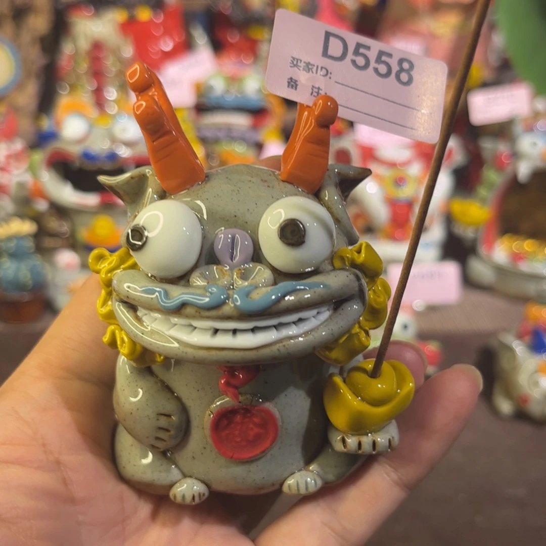 泥塑纯手工茶宠摆件