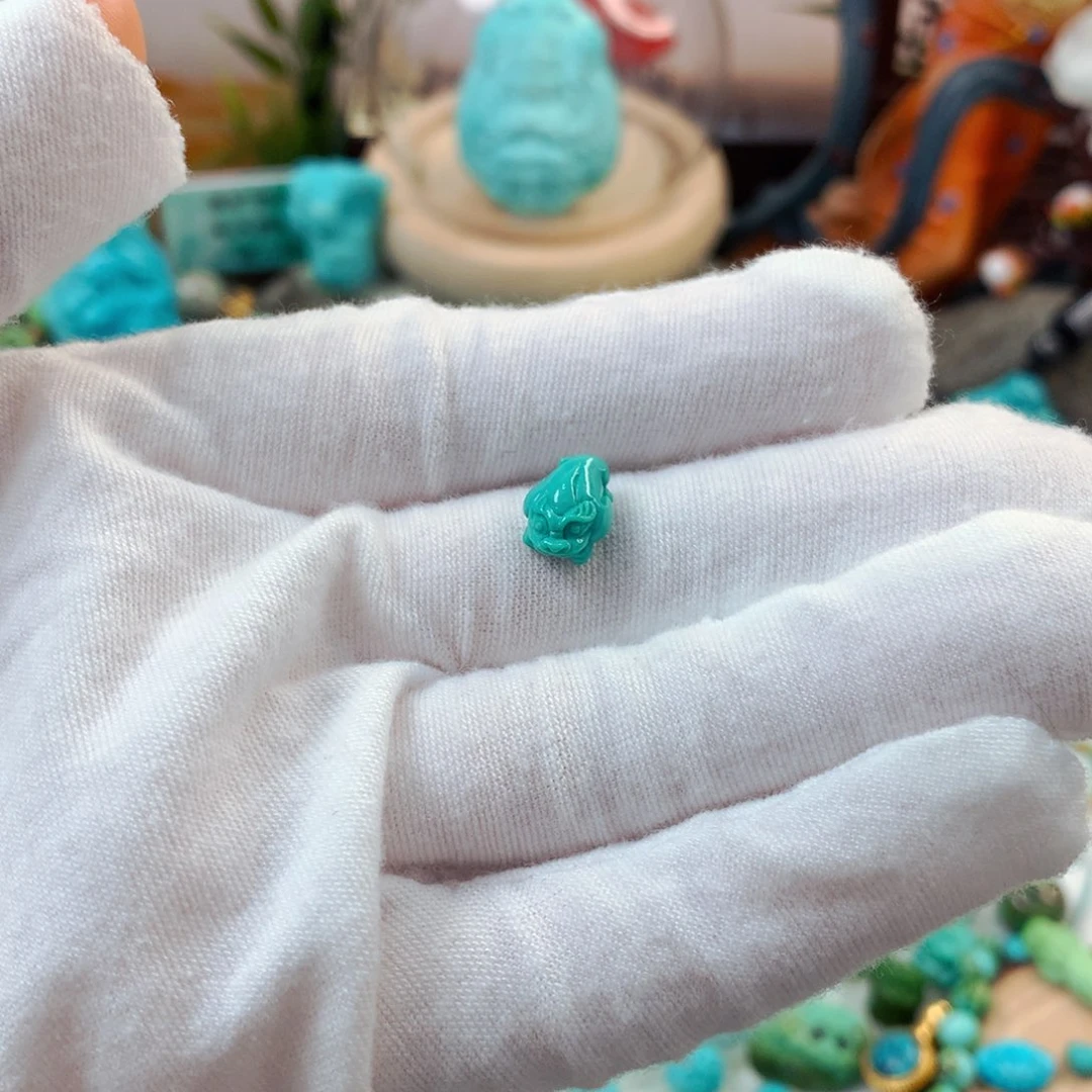 绿松石未镶嵌珠宝半成品