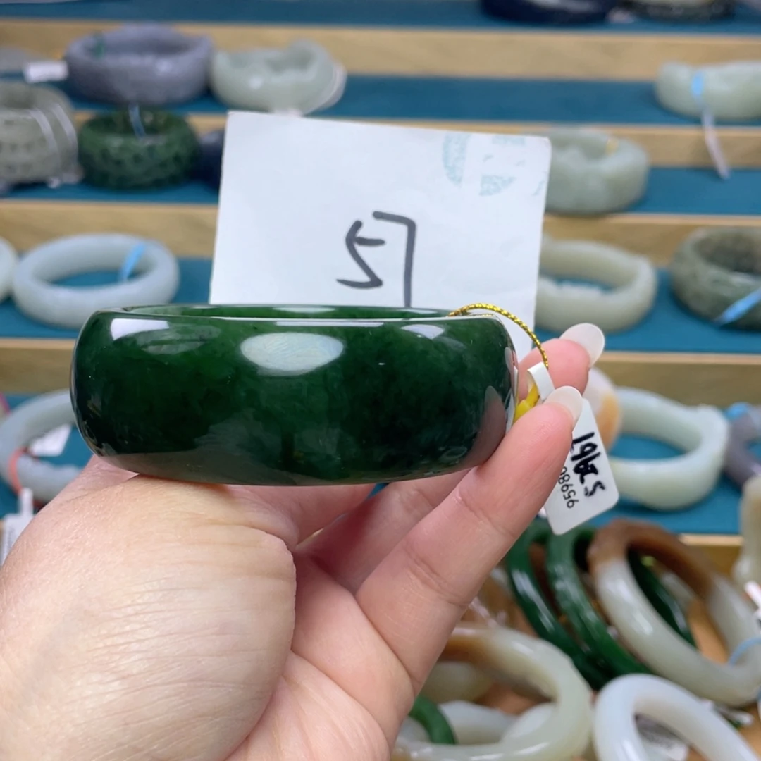 未镶嵌手镯和田玉圈口59