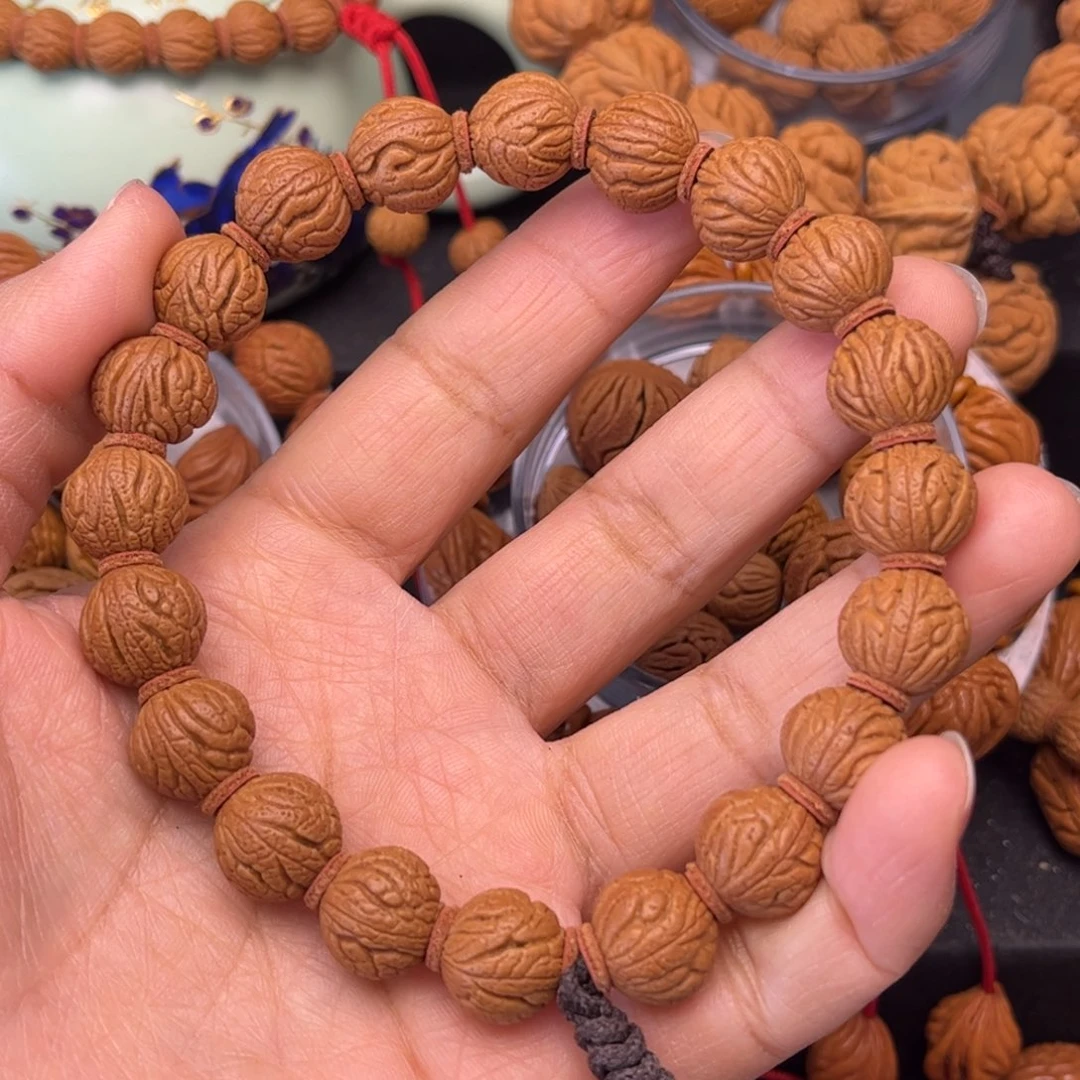 云***栖桃核吊坠龙纹桃核