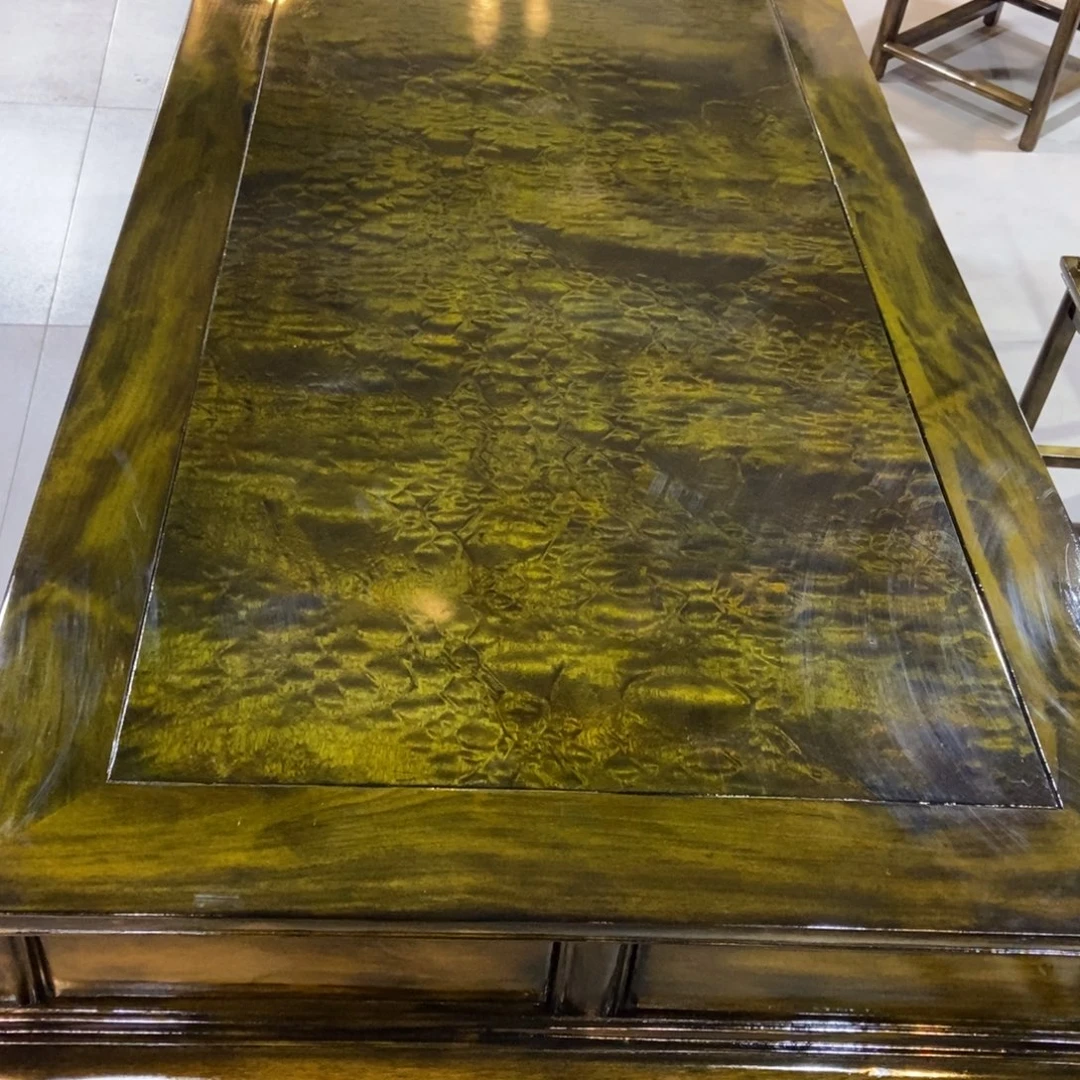 心***水楠木茶桌八件套2.18米