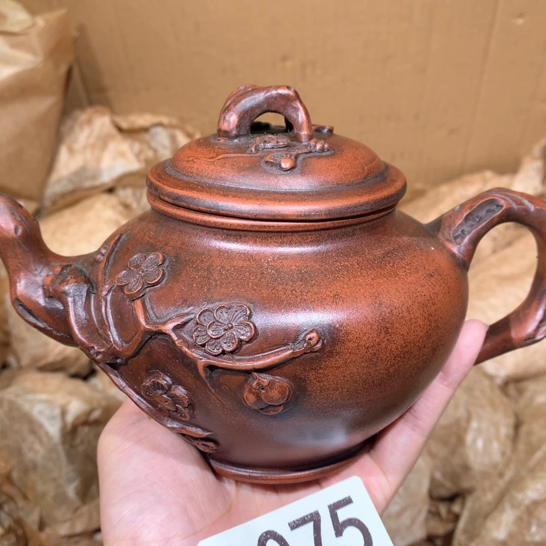 茶壶粗砂紫砂茶壶075
