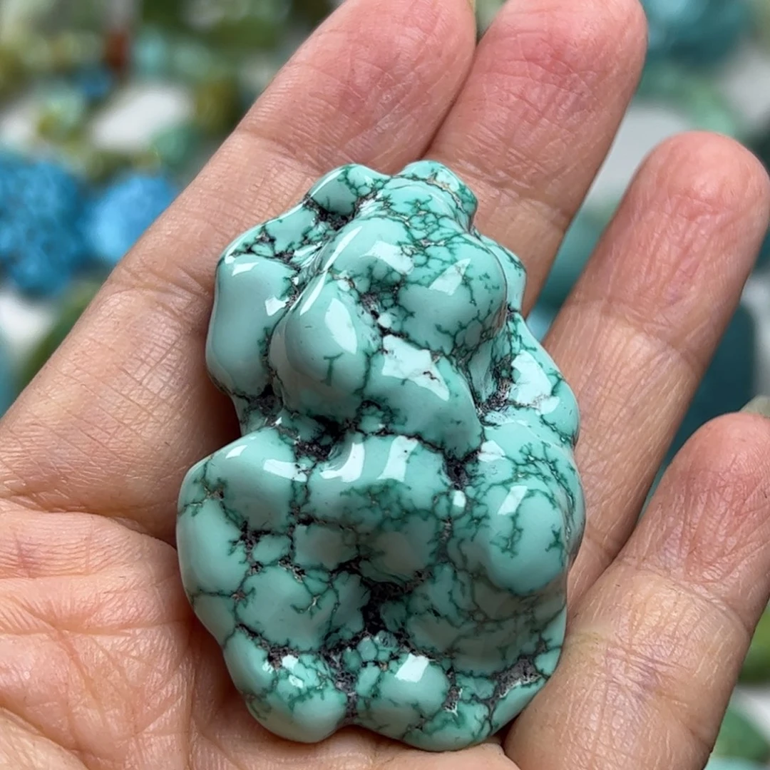 绿松石未镶嵌珠宝奇石