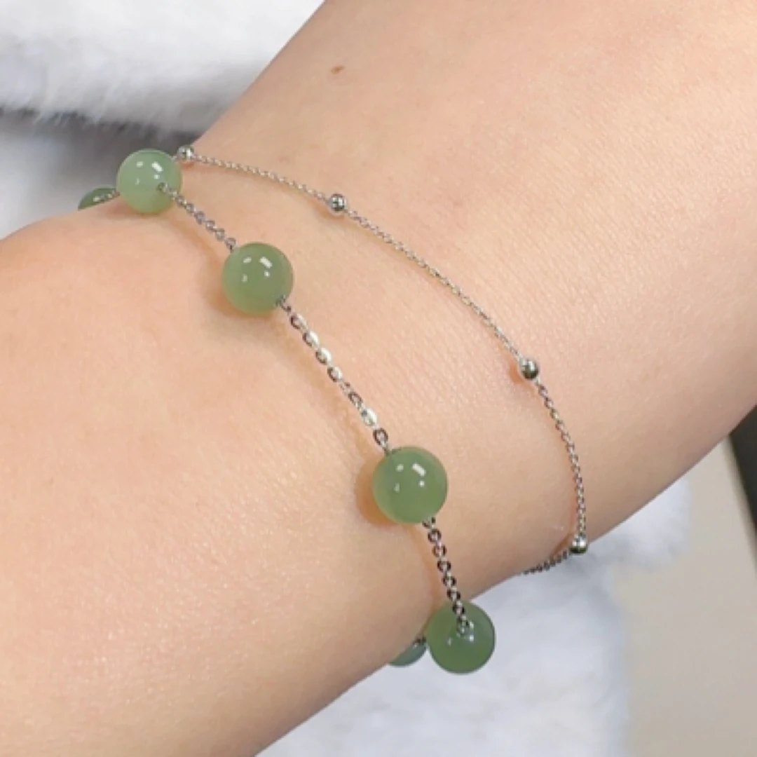 925银手链 通体925，银色高级感手链