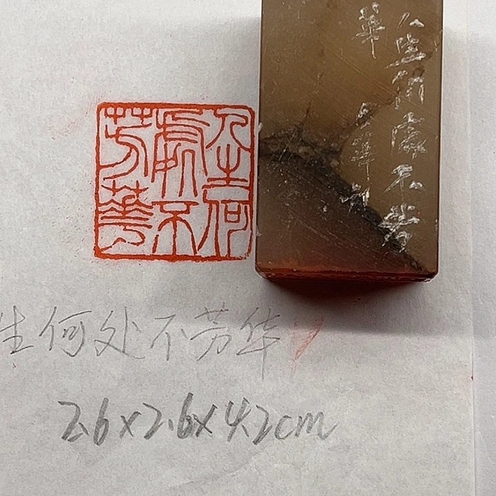 青田石印石人生何处不芳华