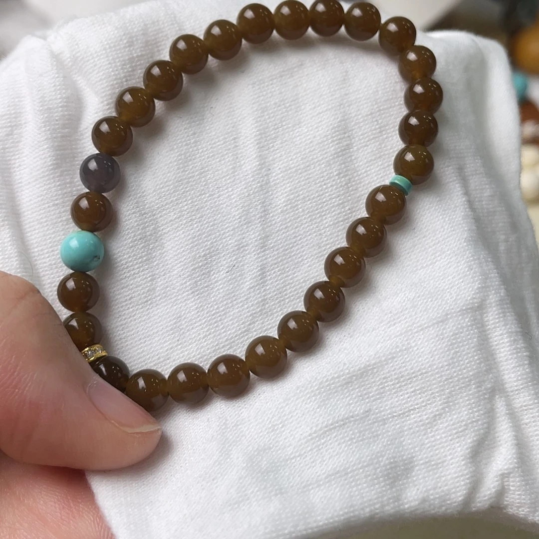 和田玉（糖玉）未镶嵌手链