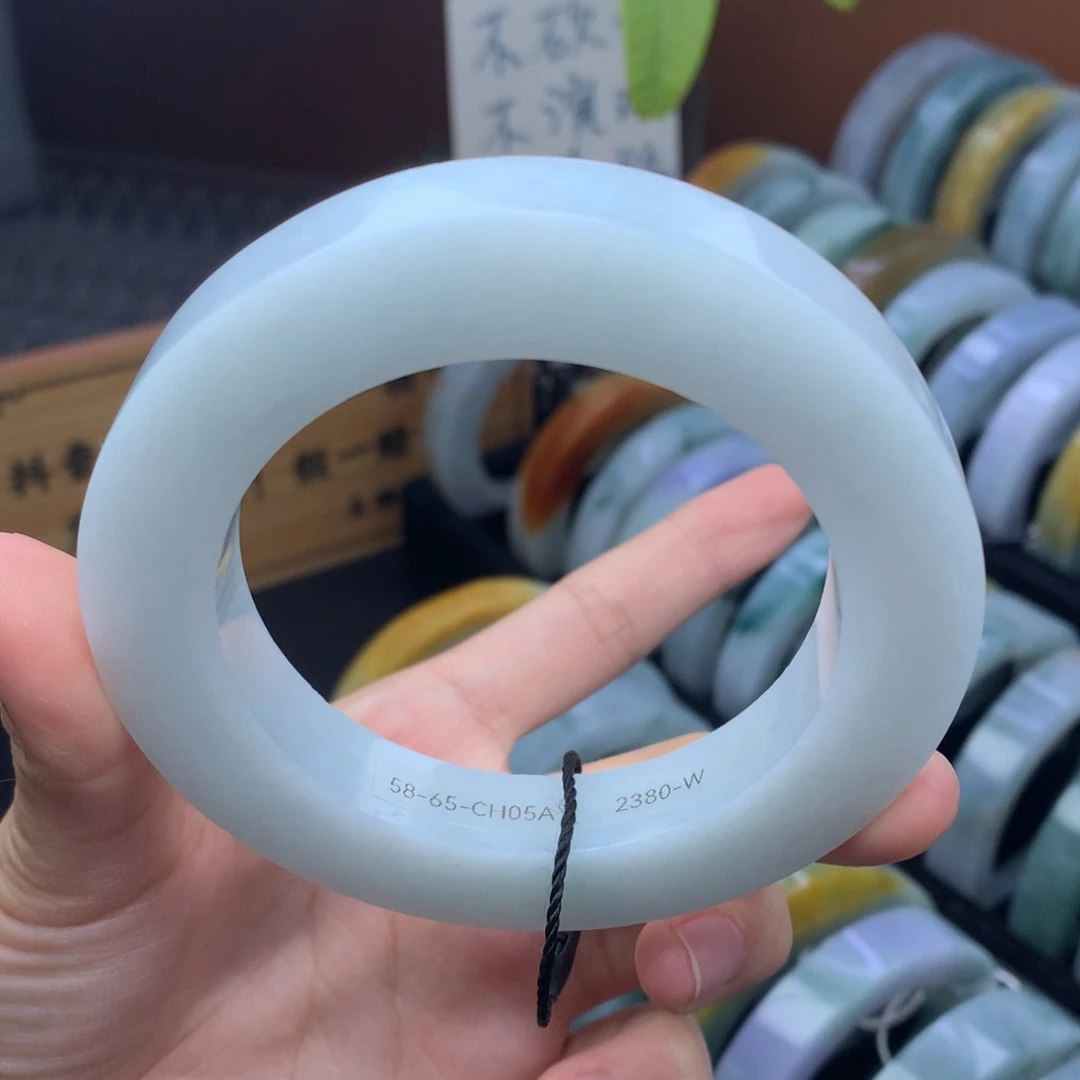 未镶嵌手镯定制翡翠定制不退不换