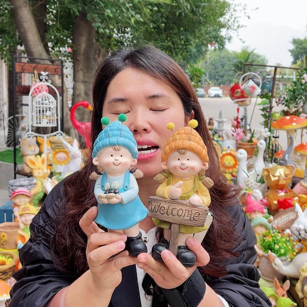 【闪购商品】无铅玻璃花园摆件&002&