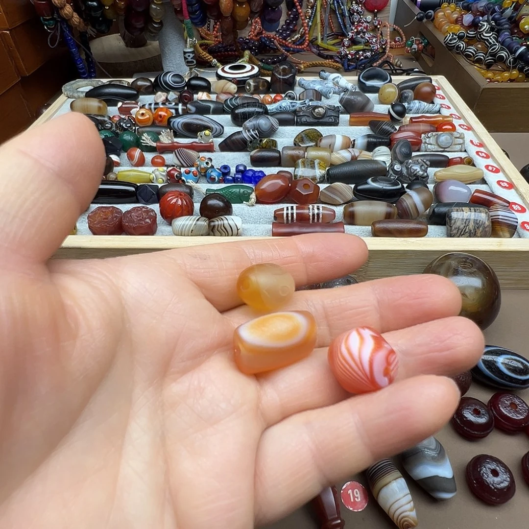 未镶嵌玛瑙/玉髓珠宝半成品