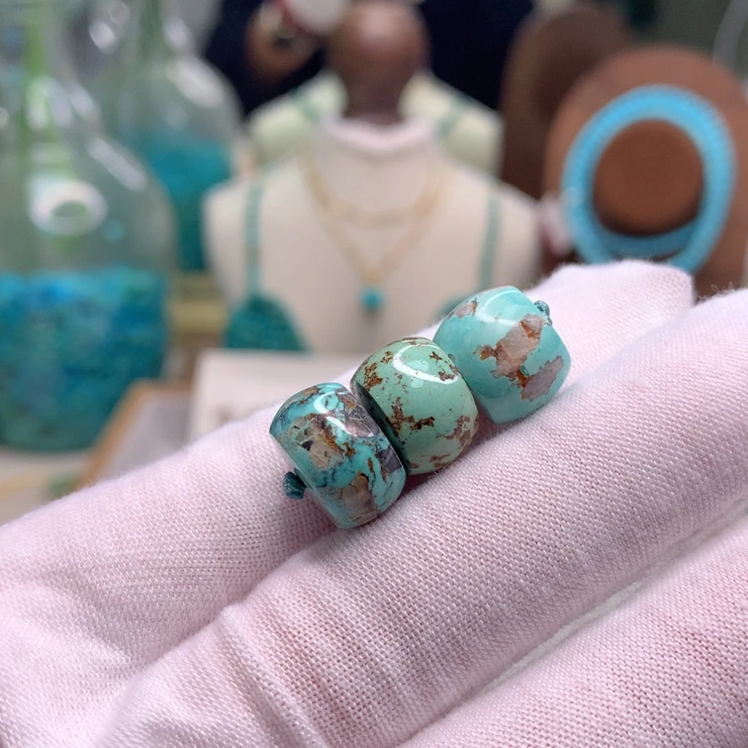 绿松石未镶嵌配饰