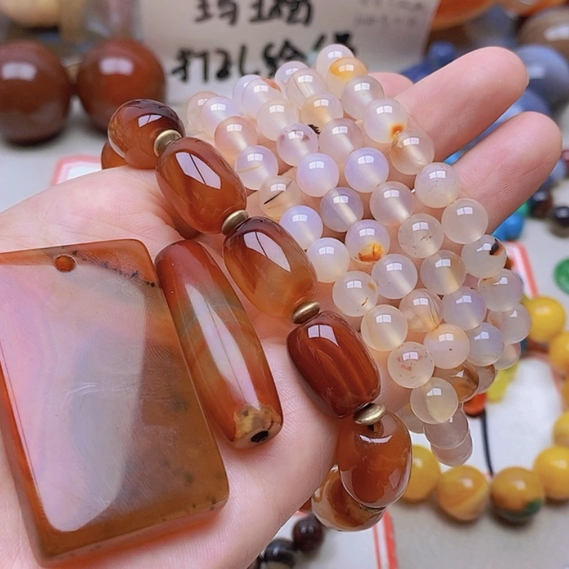 【闪购商品】未镶嵌玛瑙/玉髓珠宝半成品维*